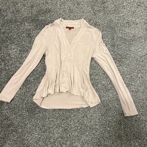 Tan small long sleeve